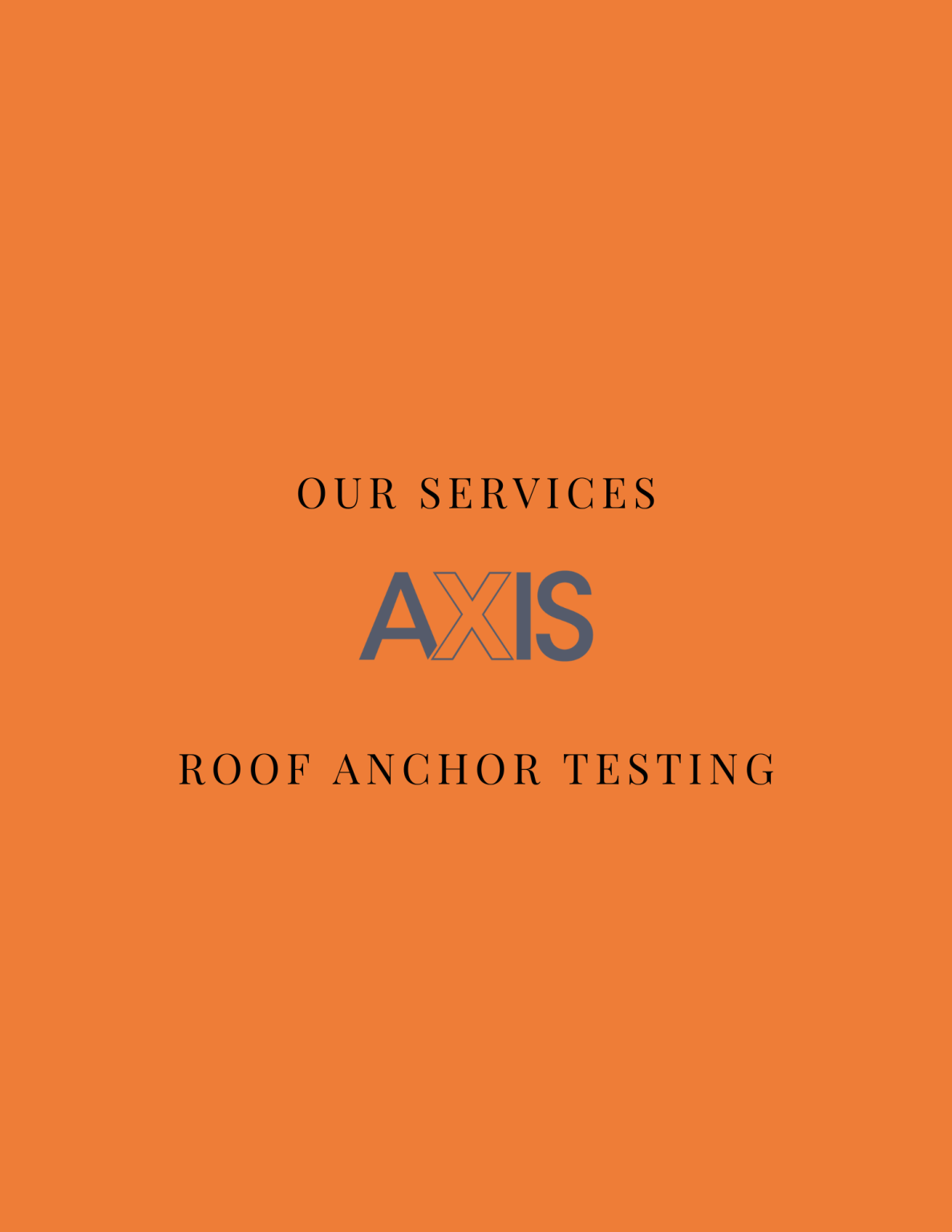 AXIS Inspection Group Ltd. Main Home